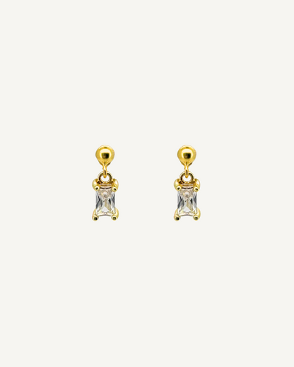 Harriet Diamond Dangle Studs