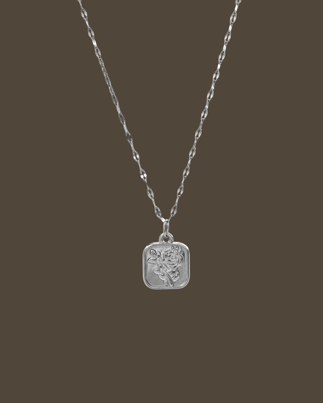 Mora Rose Sequin Chain Necklace