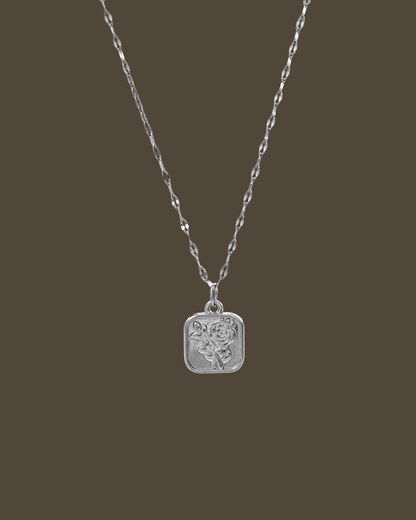 Mora Rose Sequin Chain Necklace