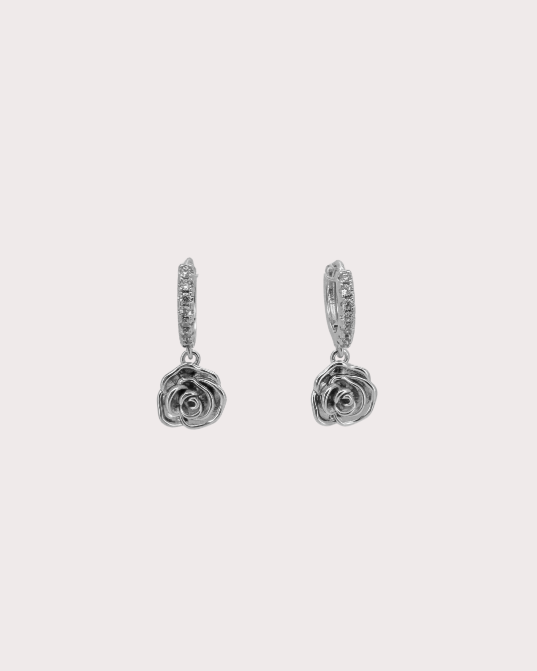 Lorie Rose Embellished Hoops