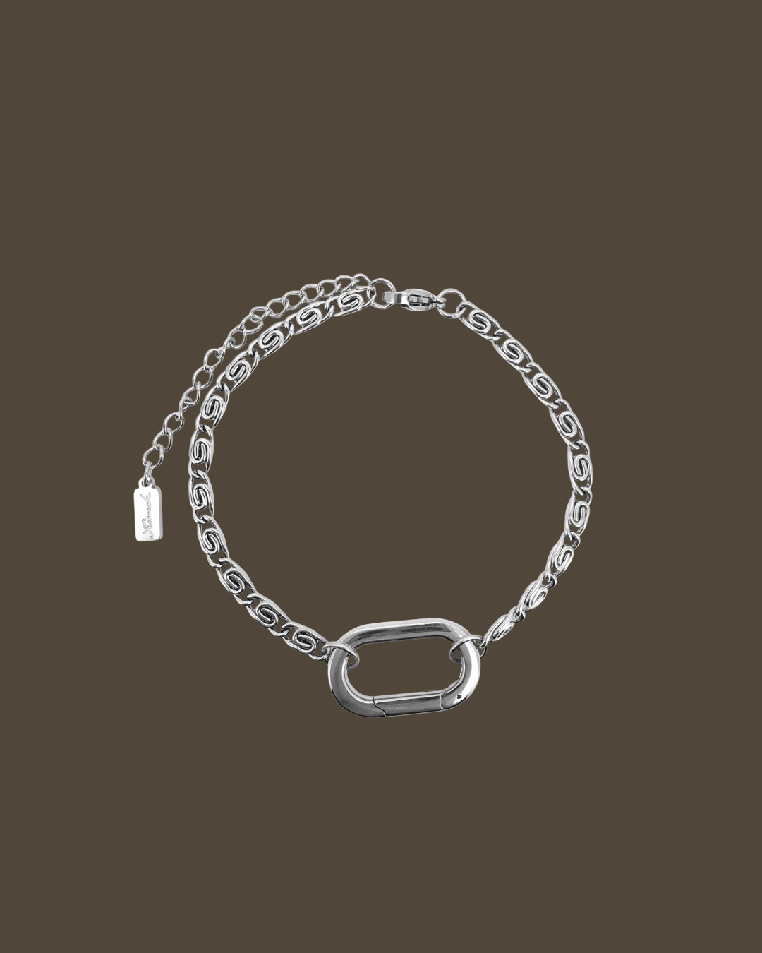 Snail Claps Chain Bracelet