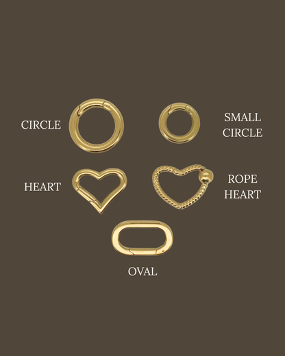 Snail Claps Chain Necklace