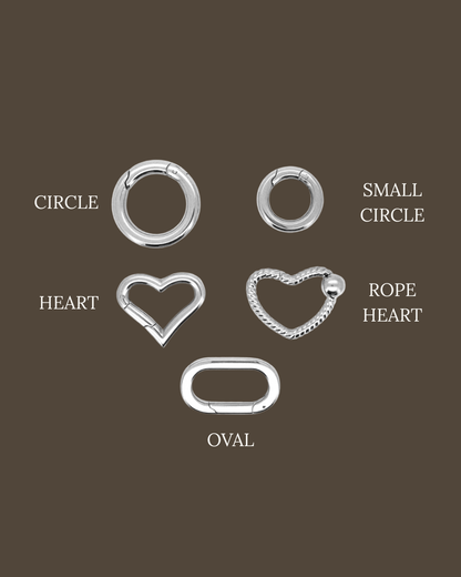 Snail Claps Chain Necklace