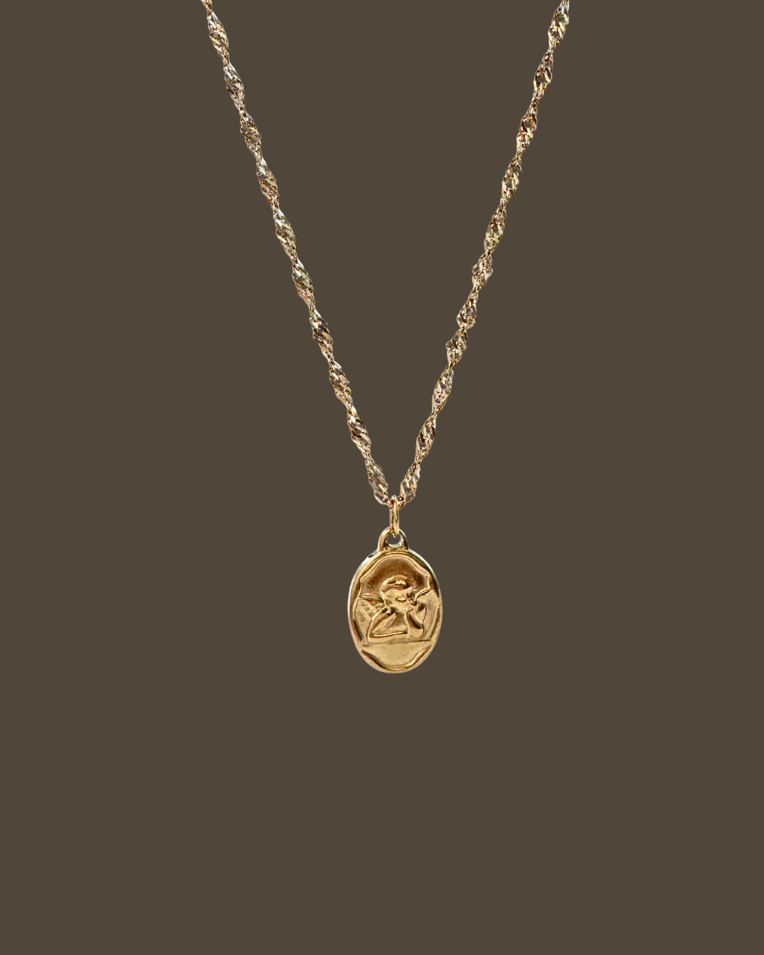 Louise Cupid Singapore Chain Necklace