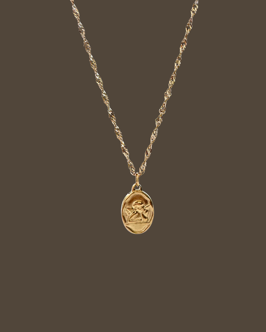Louise Cupid Singapore Chain Necklace