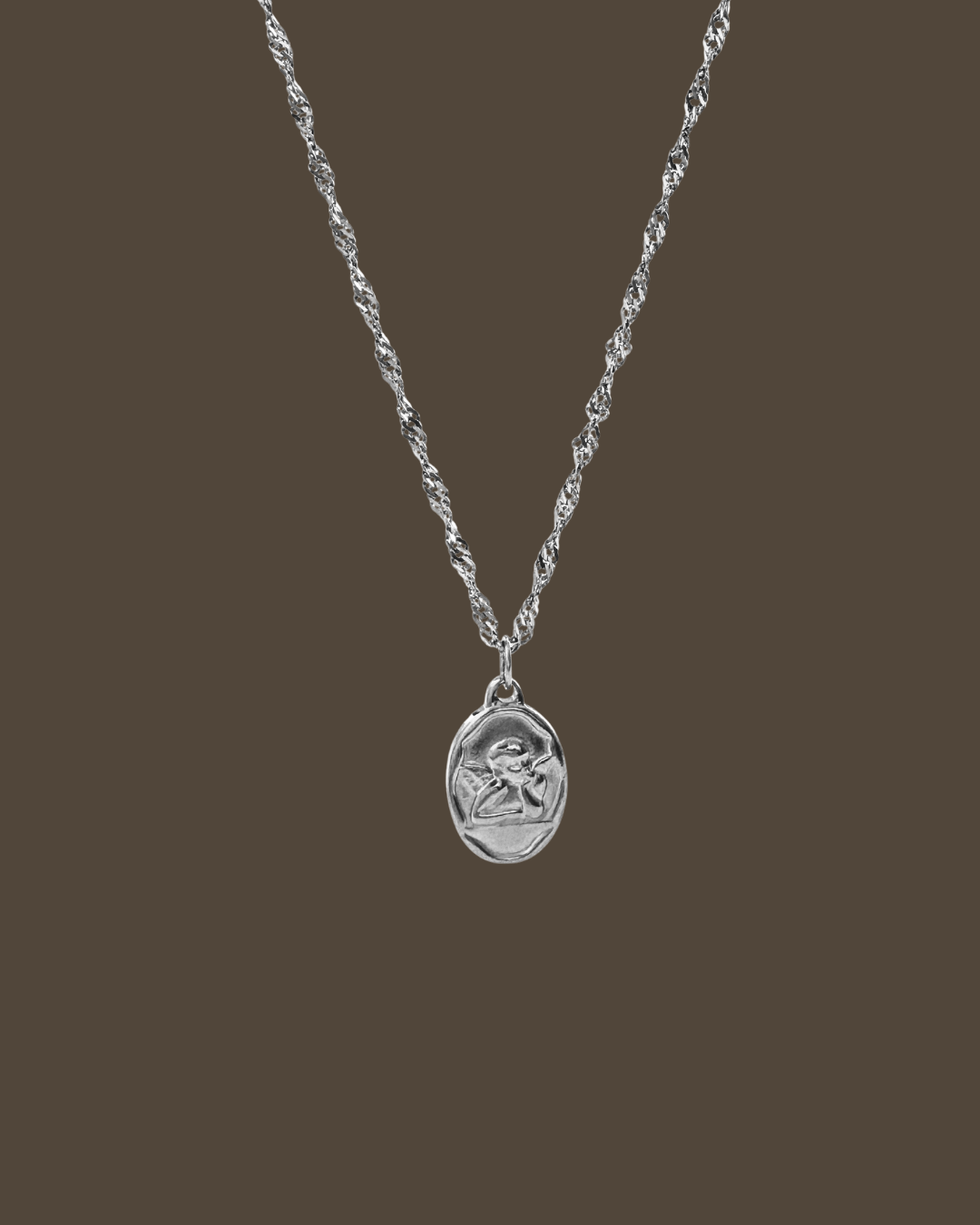 Louise Cupid Singapore Chain Necklace