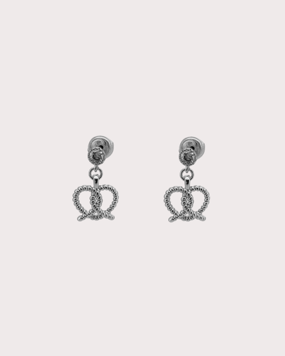 Marjorie Croissant Embellished Dangle Studs