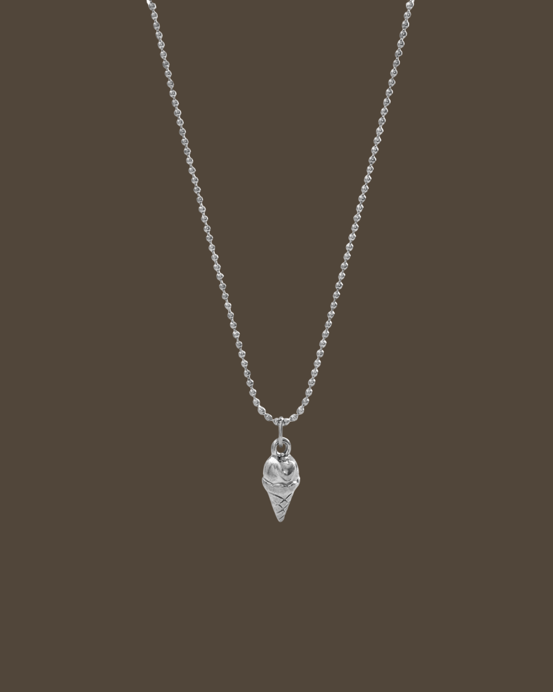 Casie Ice Cream Ball Chain Necklace