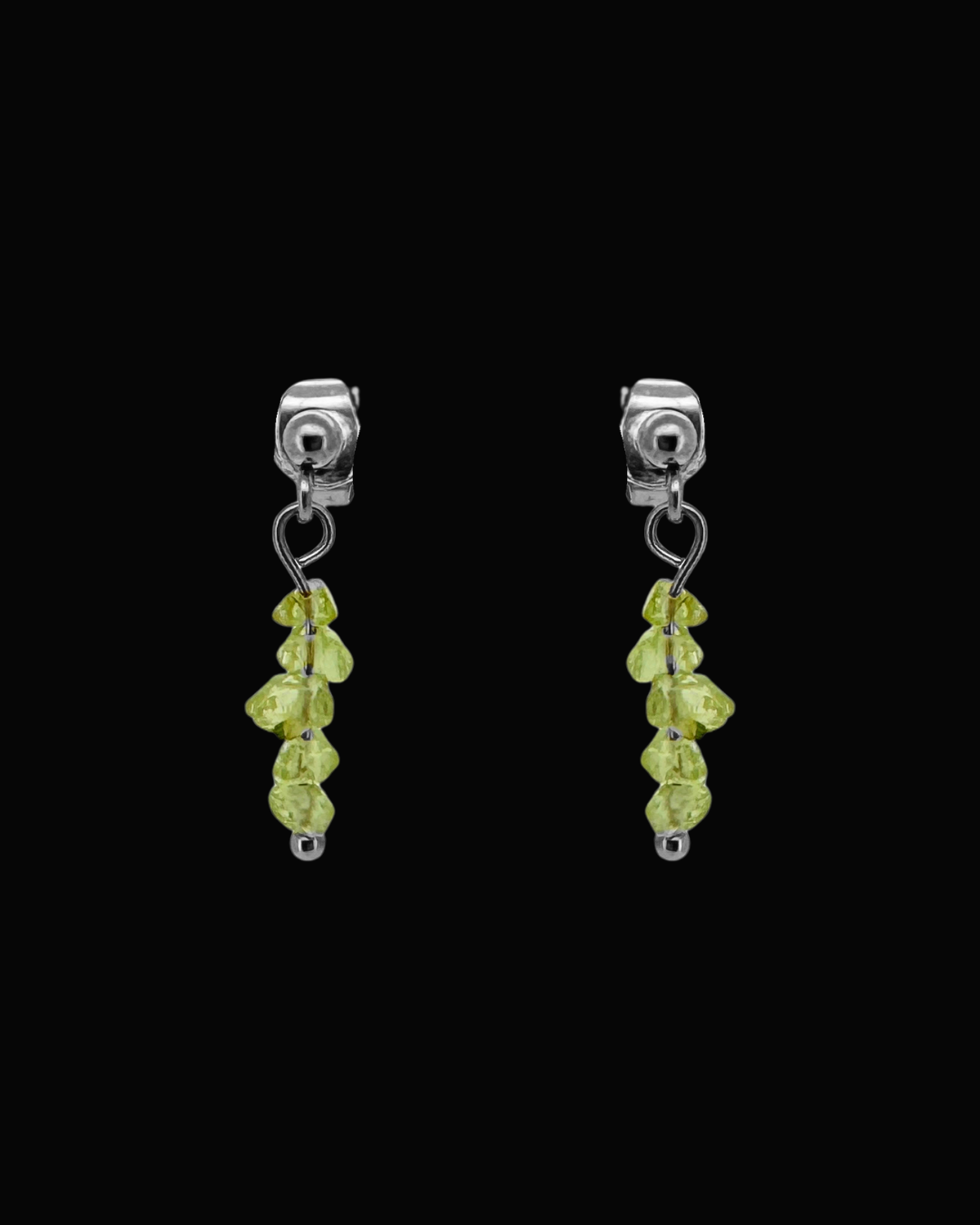 Alana Green Fluorite Dangle Studs