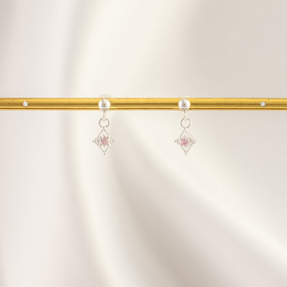 Aurora Tourmaline Dangle Studs