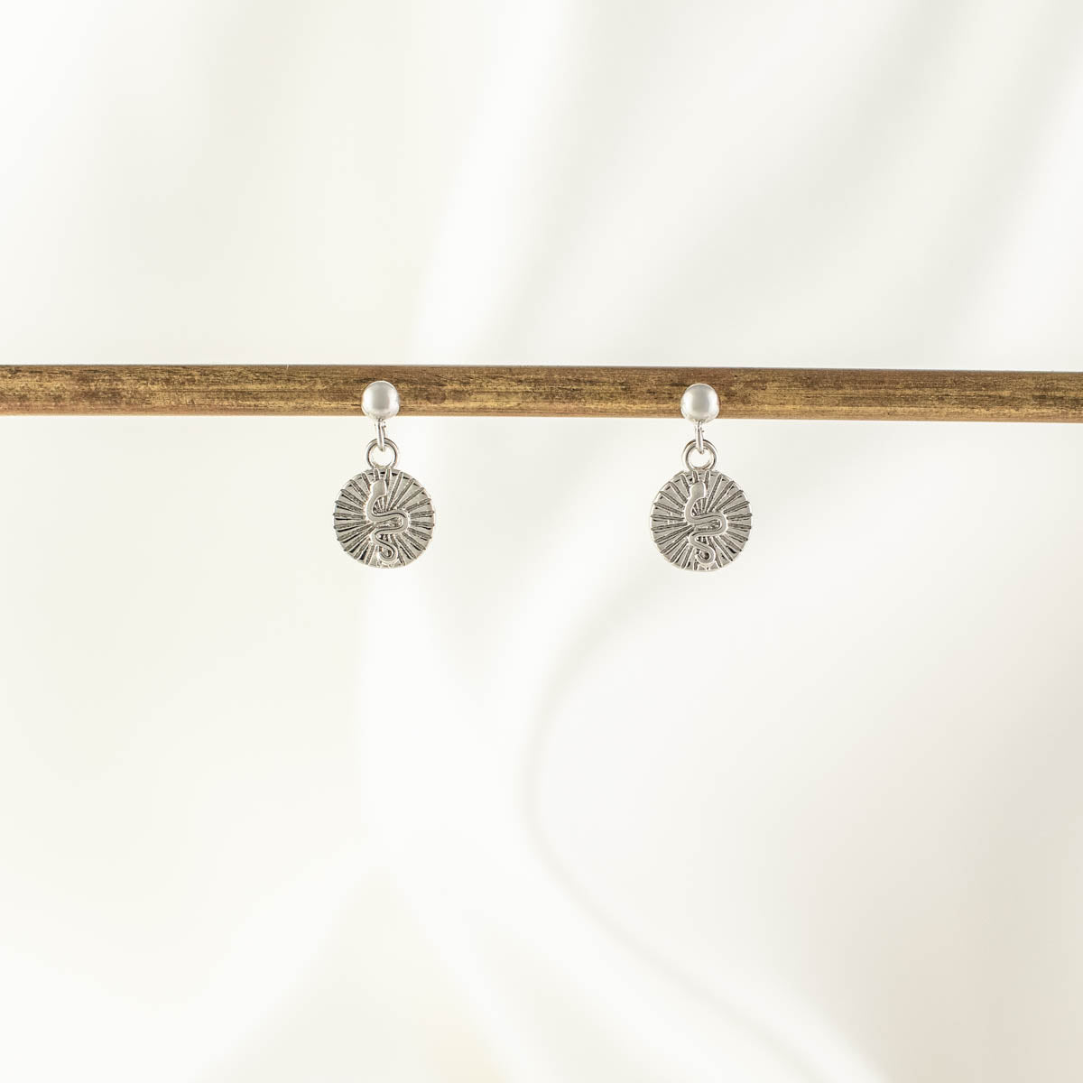 Sylvie Snake Dangle Studs