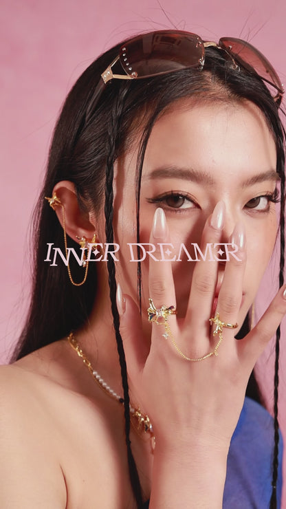 ID #5 BUTTERFLY NECKLACE [GOLD]