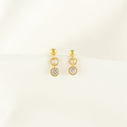 Callista Diamond Stud Earrings