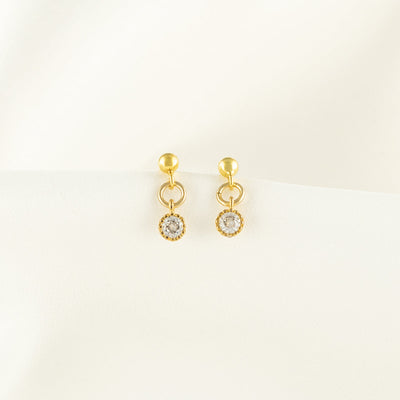 Callista Diamond Stud Earrings