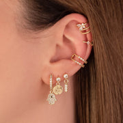 Sylvie Snake Embellished Stud Earrings