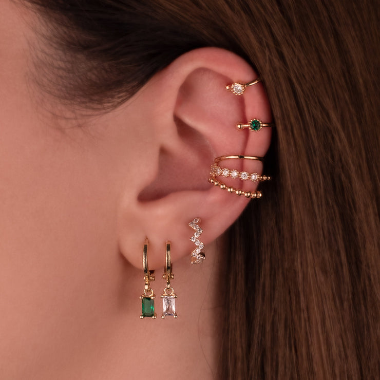 Zara Emerald Earrings